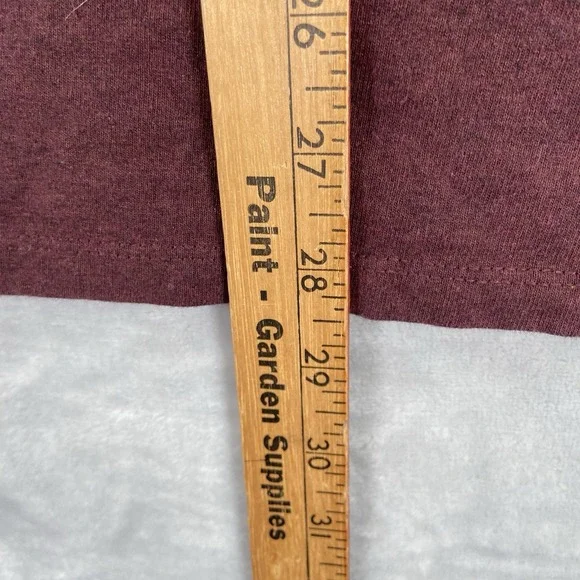 Patagonia T-Shirt mens Medium P-6 Graphic Logo Responsibili-Tee Short Sleeve Red - Picture 10 of 10